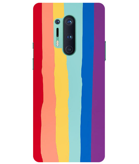 Rainbow Back Cover For Oneplus 8 Pro