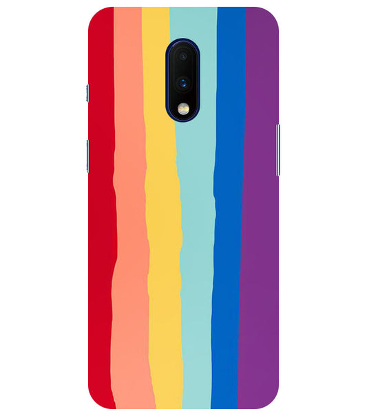Rainbow Back Cover For Oneplus 7