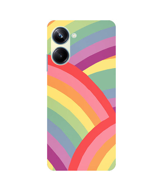 Rainbow Multicolor Back Cover For Realme 9i 5G