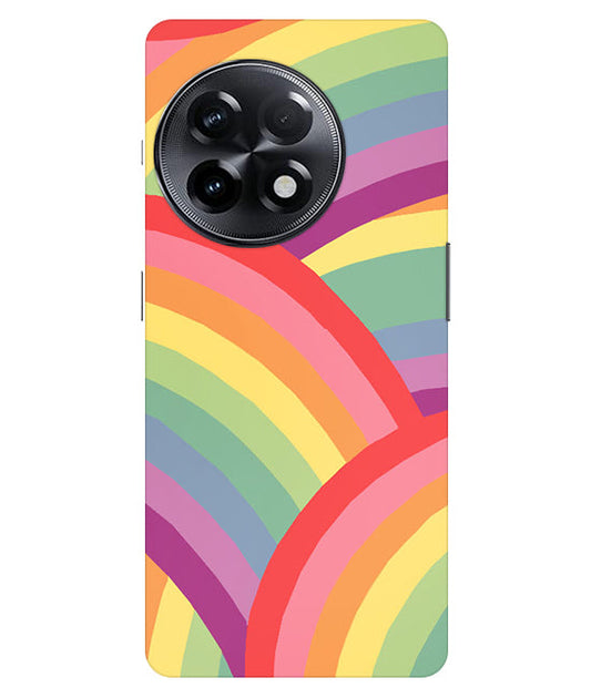 Rainbow Multicolor Back Cover For Oneplus 11R 5G