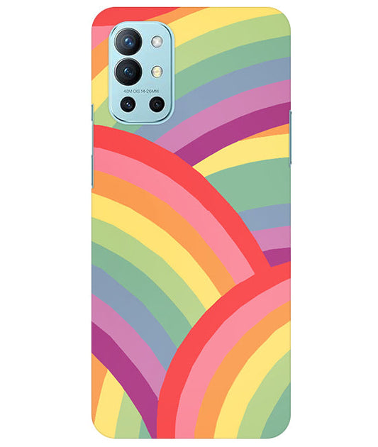 Rainbow Multicolor Back Cover For Oneplus 9R