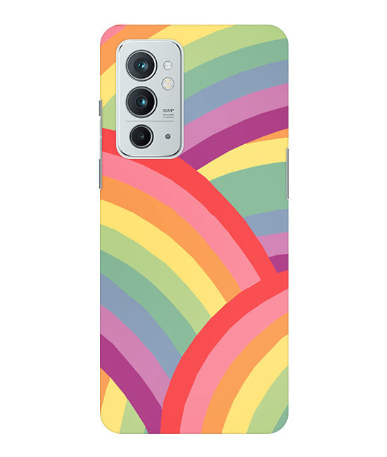Rainbow Multicolor Back Cover For Oneplus 9RT