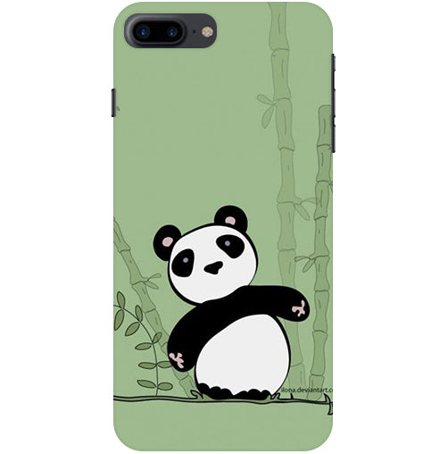 Panda Back Cover For  Apple Iphone 8 Plus