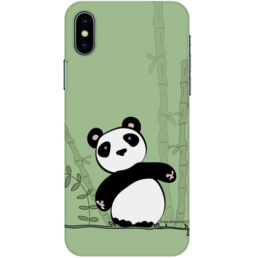 Panda Back Cover For Apple Iphone X