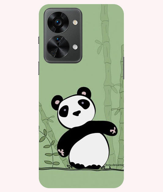 Panda Back Cover For  Oneplus Nord 2T  5G