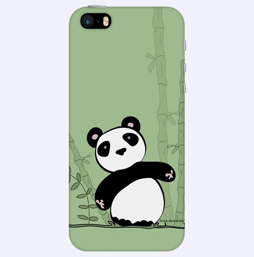 Panda Back Cover For  Apple Iphone 5/5S