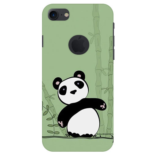 Panda Back Cover For Apple Iphone 8 Logocut