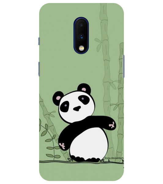 Panda Back Cover For  Oneplus 7