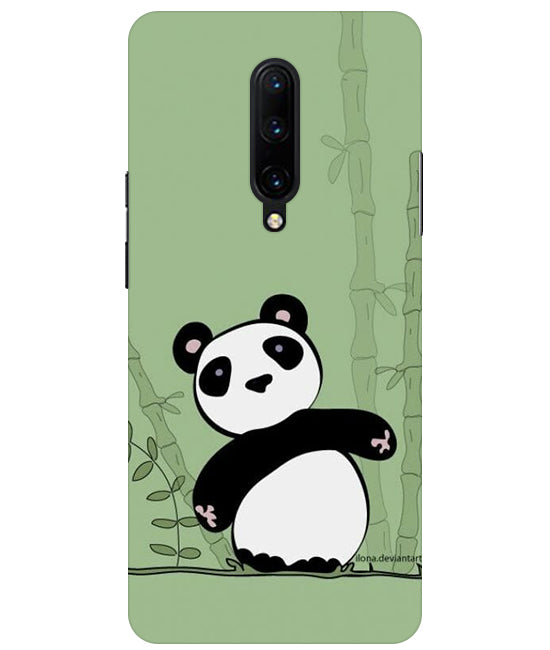 Panda Back Cover For OnePlus 7 Pro