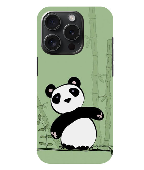 Panda Back Cover For Apple Iphone 15 Pro Max