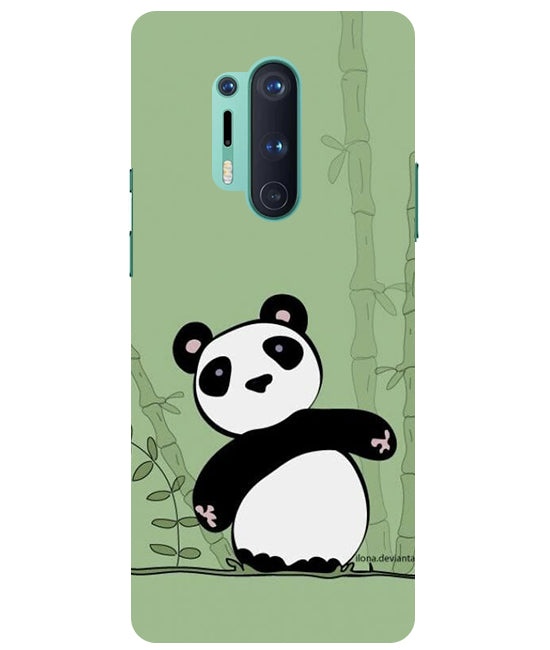 Panda Back Cover For Oneplus 8 Pro