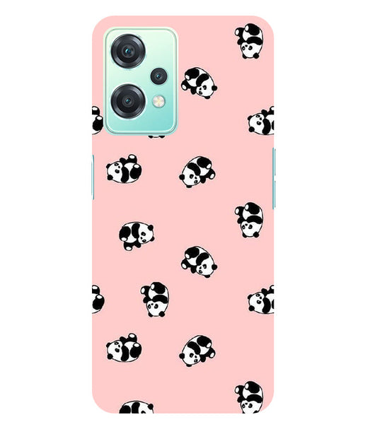 Cuties Panda Printed Back Cover For  Oneplus Nord CE 2 Lite 5G