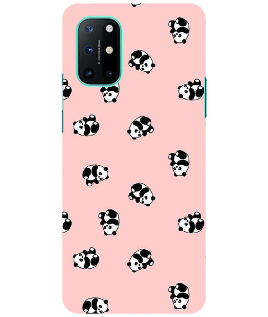 Cuties Panda Printed Back Cover For Oneplus 8T