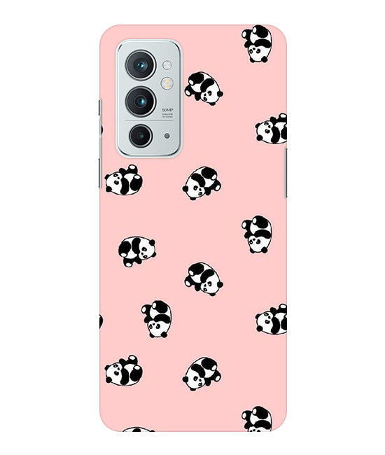 Cuties Panda Printed Back Cover For Oneplus 9RT