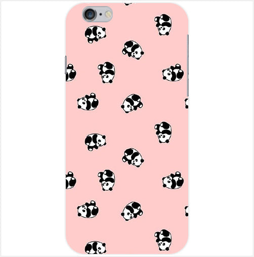 Cuties Panda Printed Back Cover For Apple Iphone 6/6S