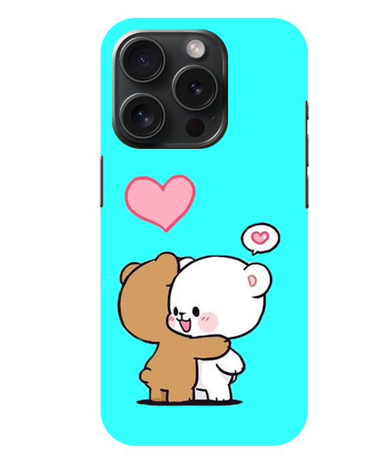 Love Panda Back Cover For Apple Iphone 15 Pro