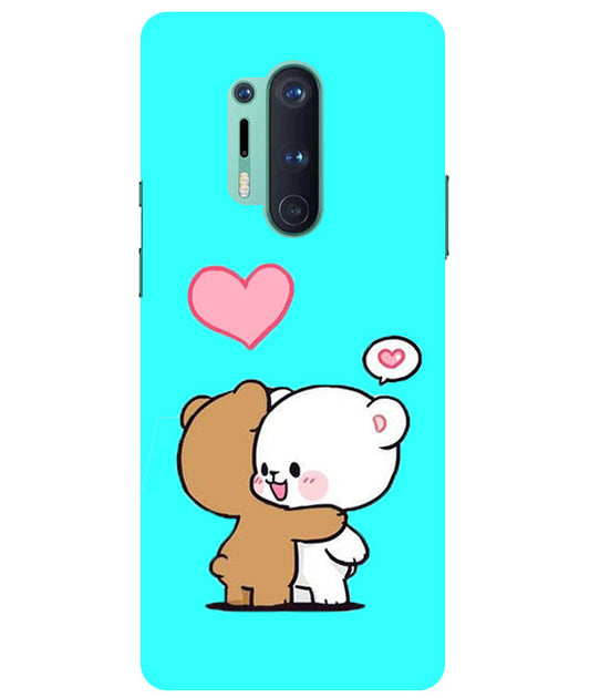 Love Panda Back Cover For  Oneplus 8 Pro