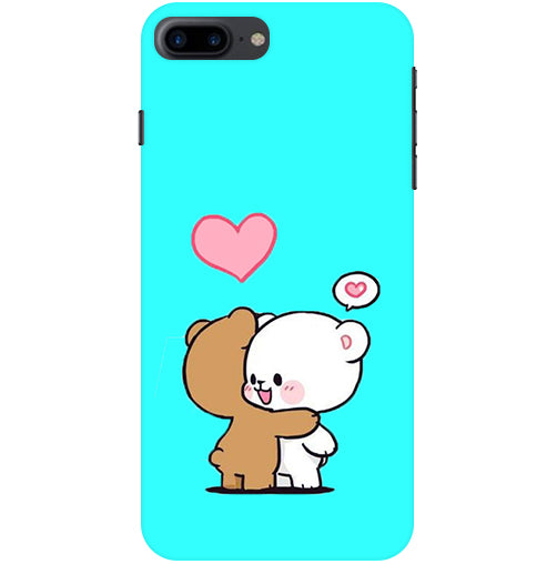 Love Panda Back Cover For Apple Iphone 8 Plus