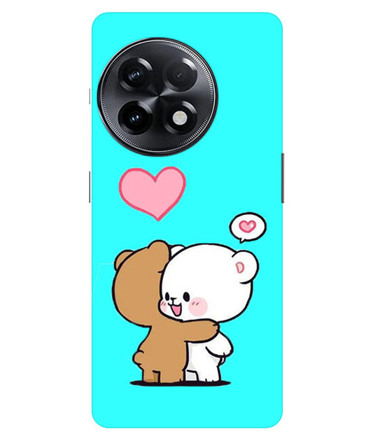 Love Panda Back Cover For  Oneplus 11R 5G