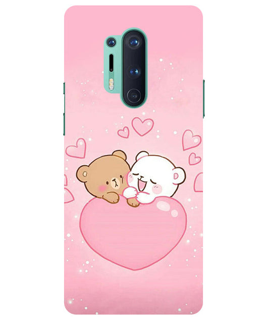 Smile Panda Back Cover For  Oneplus 8 Pro