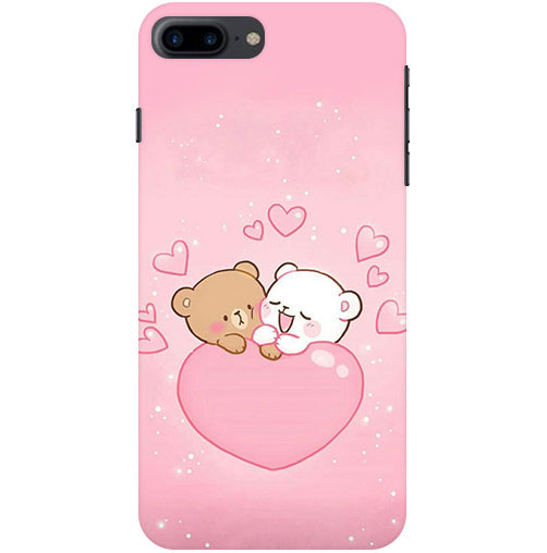 Smile Panda Back Cover For  Apple Iphone 7 Plus