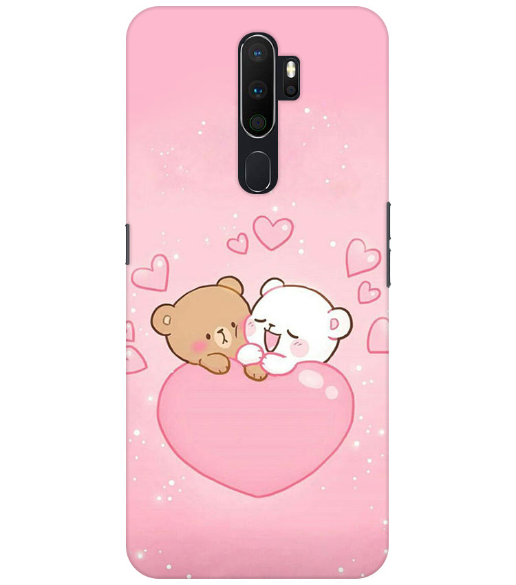 Smile Panda Back Cover For Oppo A5 2020