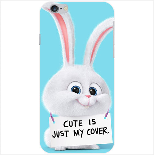 Cute is just my cover Back Cover For Apple Iphone 6/6S