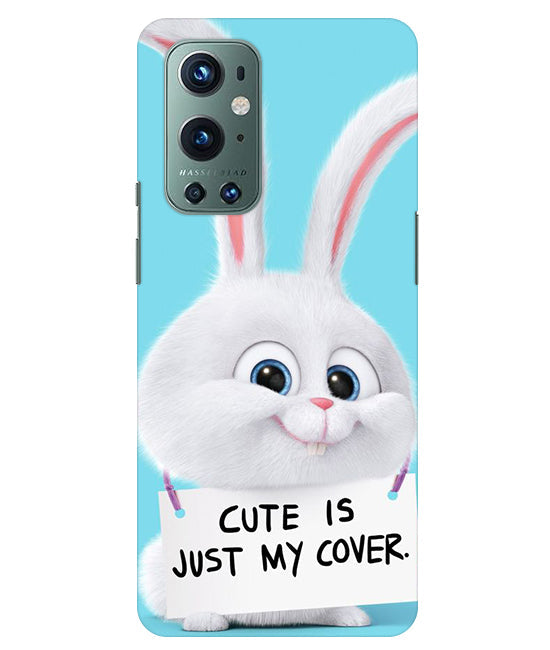 Cute is just my cover Back Cover For Oneplus 9 Pro