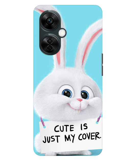 Cute is just my cover Back Cover For  Oneplus Nord CE 3 Lite 5G
