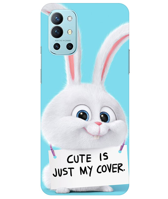 Cute is just my cover Back Cover For Oneplus 9R