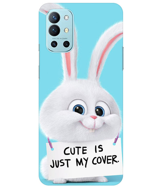 Cute is just my cover Back Cover For  Oneplus 9R