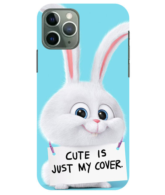 Cute is just my cover Back Cover For Apple Iphone 11 Pro