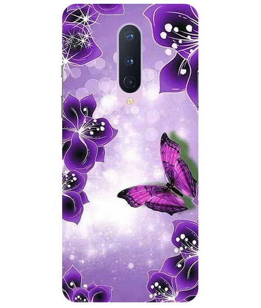 Butterfly Back Cover For Oneplus 8