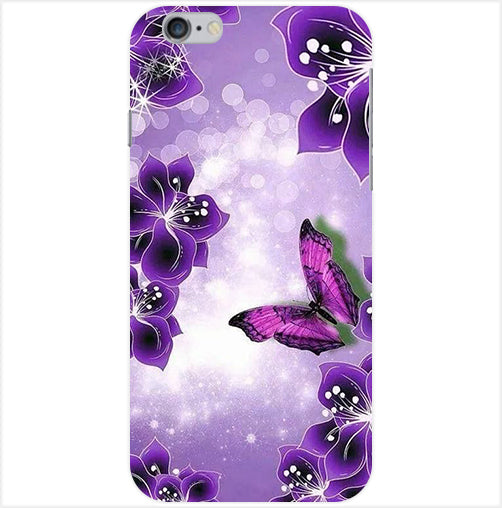 Butterfly Back Cover For Apple Iphone 6/6S