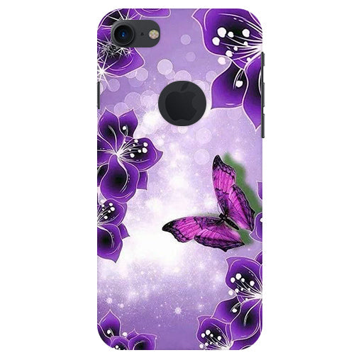 Butterfly Back Cover For Apple Iphone 8 Logocut