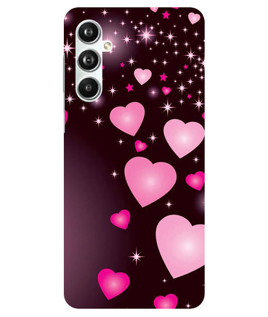 Heart Design Printed Back Cover For Samsug Galaxy F34 5G / M34 5G