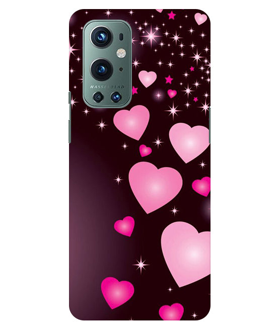 Heart Design Printed Back Cover For Oneplus 9 Pro
