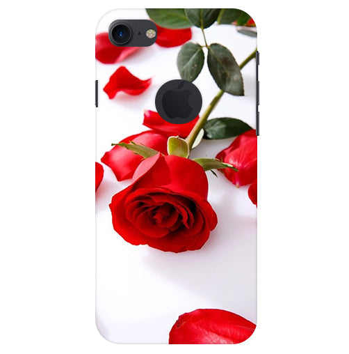 Rose Design Back Cover For Apple Iphone 7 Logocut
