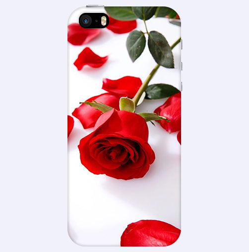 Rose Design Back Cover For Apple Iphone 5/5S