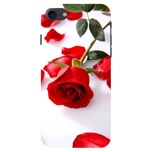 Rose Design Back Cover For Apple Iphone 8