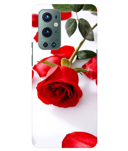 Rose Design Back Cover For Oneplus 9 Pro