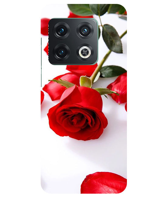 Rose Design Back Cover For Oneplus 10 Pro 5G