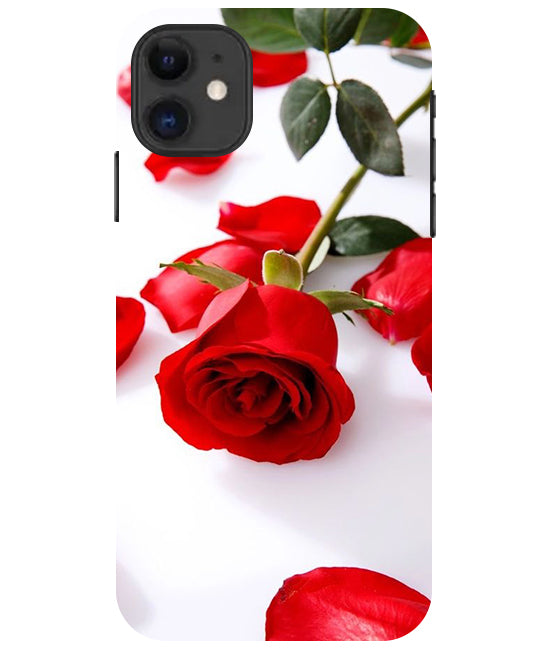 Rose Design Back Cover For Apple Iphone 11