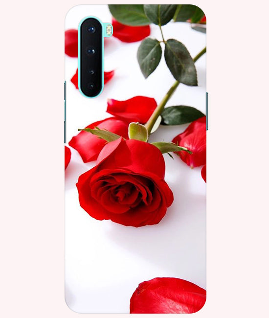 Rose Design Back Cover For Oneplus Nord 5G