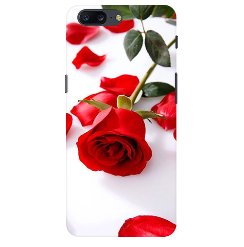 Rose Design Back Cover For Oneplus 5