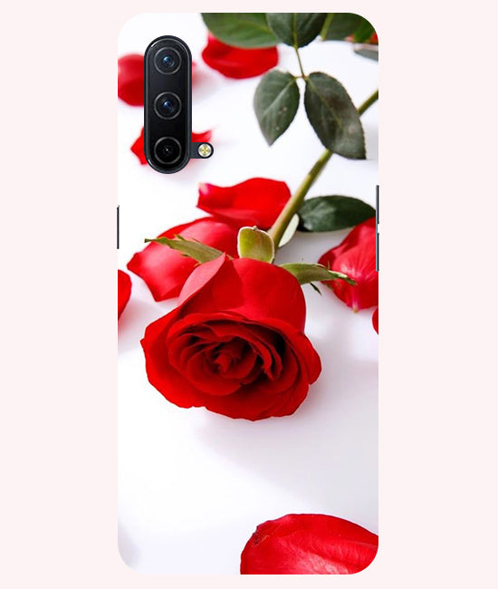 Rose Design Back Cover For Oneplus Nord CE 5G