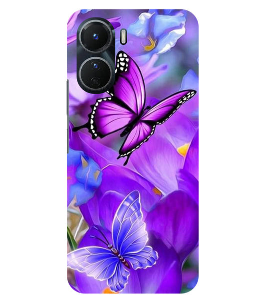 Butterfly 1 Back Cover For Vivo Y16 5G