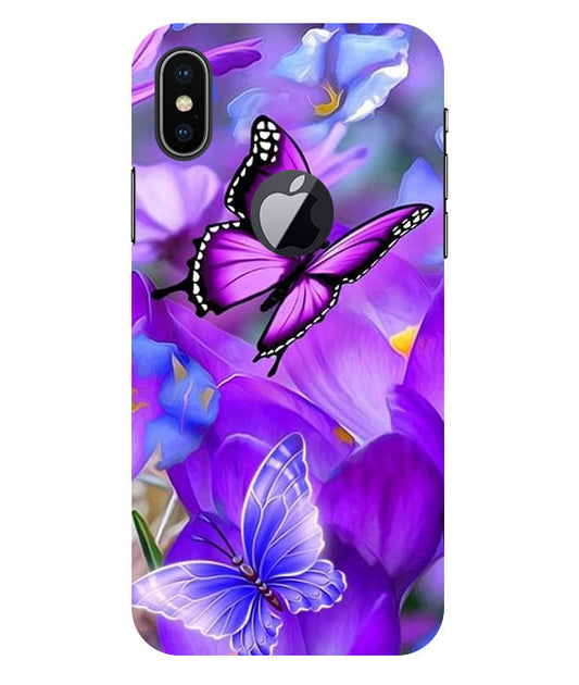 Butterfly 1 Back Cover For Apple Iphone X Logocut