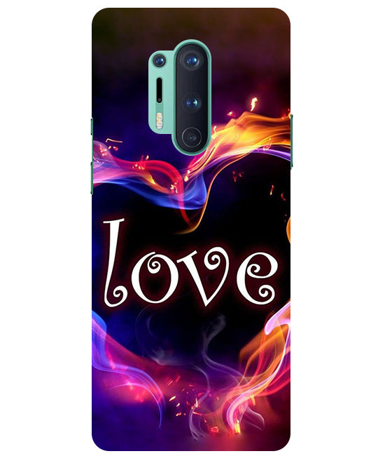 Love Back Cover For Oneplus 8 Pro