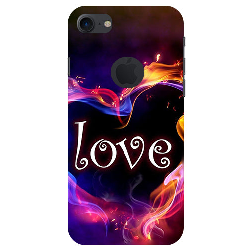Love Back Cover For  Apple Iphone 7 Logocut